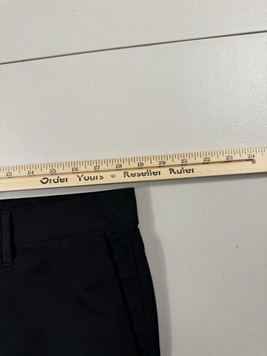 Pantalones Banana Republic Para Hombre 36x30 Rendimiento Elastizados Cómodos Golf Atléticos Negros - Imagen 11 de 17