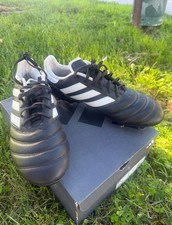 Size 10 - adidas Copa Icon FG Black White