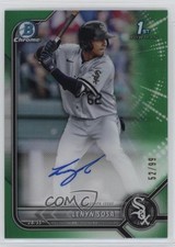 2022 Bowman Chrome Prospect Green Refractor 52/99 Lenyn Sosa #CPA-LS Auto w5p