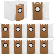 Robot Vacuum Dust Bags, 10-Pack, Compatible with Laresar L6 Pro/Nex, Honiture Q6