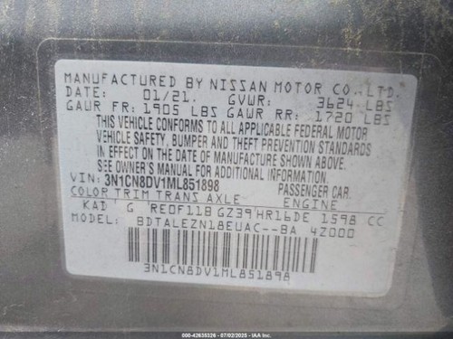 AC Condenser Fits 18-23 KICKS 3013082