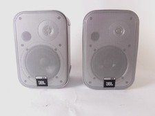 JBL Control One Lautsprecher Paar Silber Regal  Kompaktboxen eine Sicke defekt