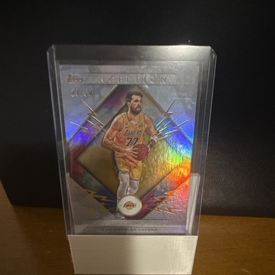 Topps Inception Luka Dončić  Lakers  Gold Electricity Parallel Insert 29/50