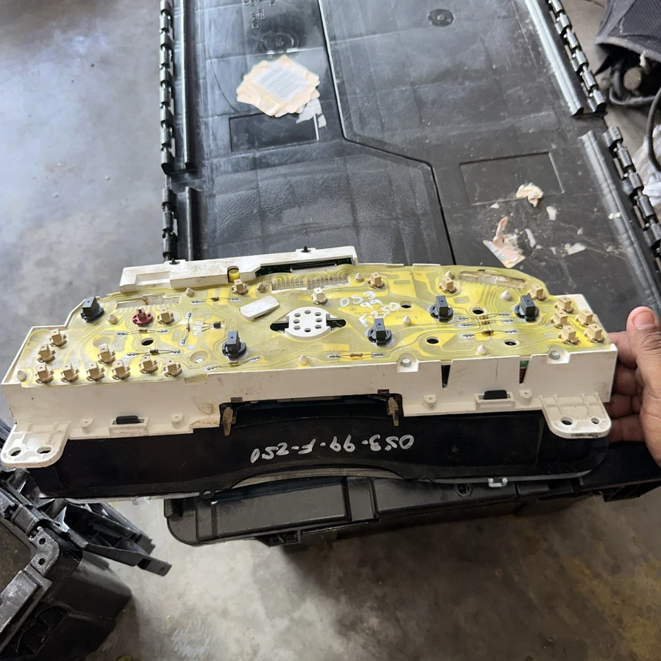 Ford F-250 F-350 1999-2001 7,3 Powerstroke diésel cuadro de instrumentos indicadores OEM Foto 3 de 4