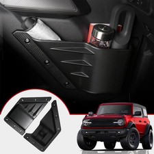 Front Door Storage Pockets for Ford Bronco Accessories 2021 2022 2023 2024 20...