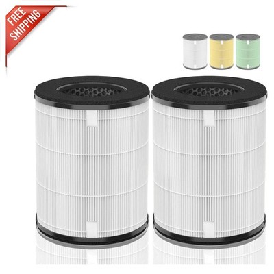 2-Pack AP-T20FL Pleated Filters for HoMedics Air Purifier - H13 True HEPA Type
