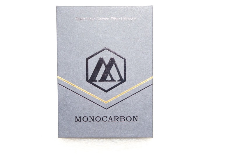 MONOCARBON Slim RFID Blocking Money Clip, Wallet, NOS! in Box