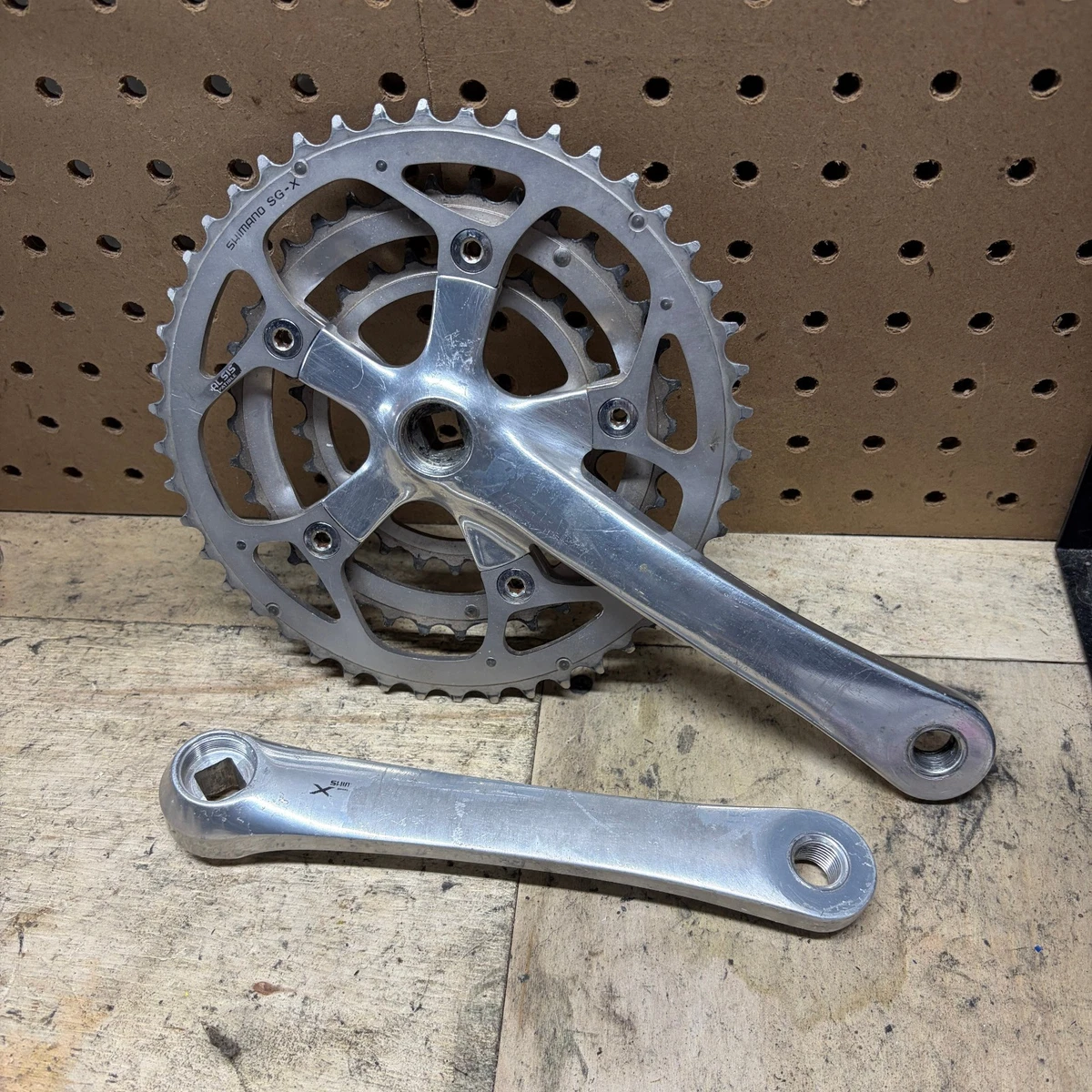 Jeu De Manivelles Vintage Shimano XTR FC M900 Pour VTT - Occasion En Bon état