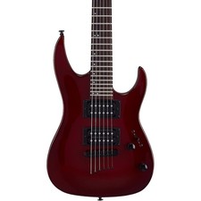 Mitchell MM100 Mini Double Cutaway Electric Guitar Blood Red