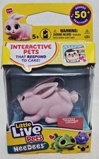 Little Live Pets NeeDees Pinkee Bunny Interactive Toy New/Unused/Unopened