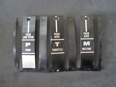 Beech Baron / Beechcraft Engine Console Plate, P/N 96-324037-1