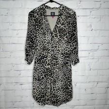 Vince Camuto Size 6 Animal Print Dress