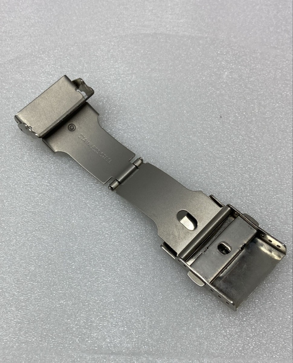 PRESS TYPE CLASP OPEN 2 - SIDE STAINLESS STEEL 22MM | eBay UK