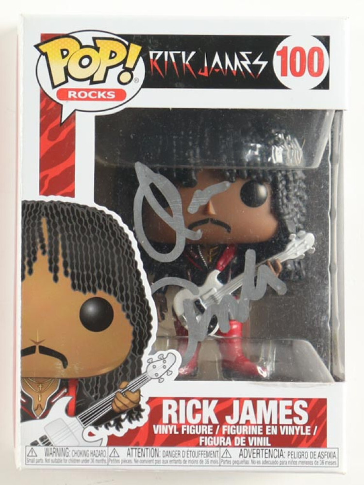 Dave Chappelle Signed Rick James Funko POP! #100 Authentic COA