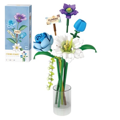 MEIEST Flower Bouquet Building Blocks SetMini Bricks Plant Botanical Collecti...