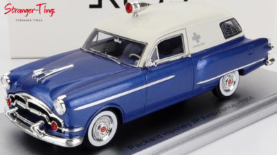 Kess Packard Henney JR Ambulance blau/weiß 1954 Maßstab 1:43
