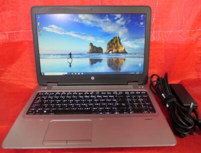 HP ProBook 655 G2 256GB M.2 8GB Ram Win 10 Pro DVD-RW Power Adapter Free Case