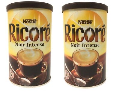 Nestle Ricore Noir Intense 2x starker Instant Kaffee + Zichorie Wurzel Extrakten