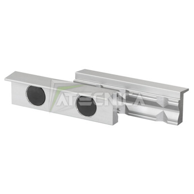 Aluminium Prisma Magnet Backendeckel für FERVI 0520 P 100-125-150 Schraubstock