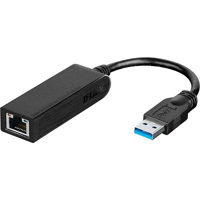 D-Link DUB-1312, LAN-Adapter, schwarz