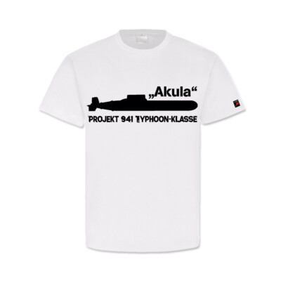 Akula Project 941 Typhoon Class Submarine Soviet Union Navy T Shirt #13191