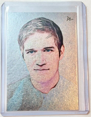Bo Burnham Limited Platinum Plated Artist Signed ''Comedy Icon'' Trading Card 1/1