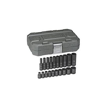 1 4 drive impact socket set
