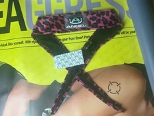 WDP Angel Paintball Headband - Pink Joy Division Leopard  - New NOS - hormesis