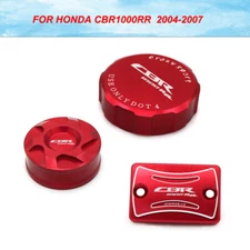 For Honda CBR1000RR 2004-2007 Brake Clutch Cylinder Fluid Reservoir Cap Cover 