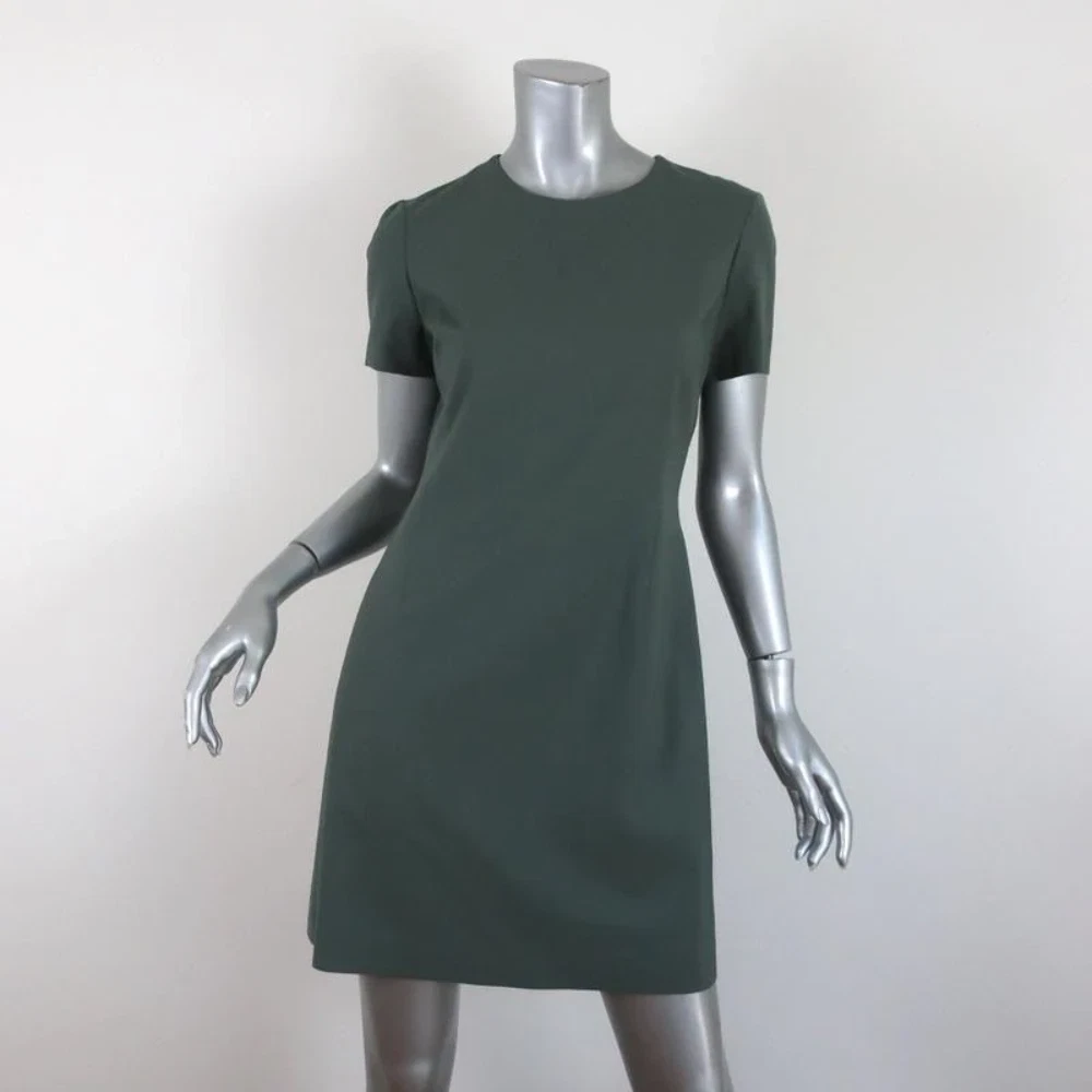 Theory stretch wool store shift dress