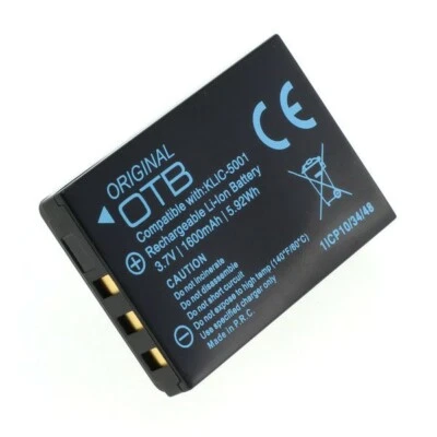 Akku kompatibel zu Klic 5001 Kodak/DB-L50 Sanyo Li-Ion