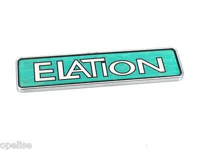 Original Citroen elation Abzeichen Grün Kofferraum Emblem Für Ax 1986-98 & Zx