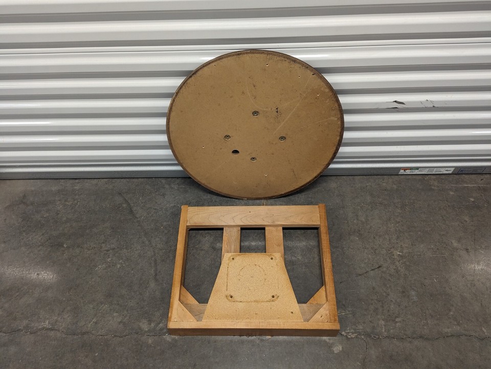 Genuine La Z Boy Lazyboy recliner Wood swivel Base plate turn lazboy