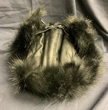 Faux Fur Hat Russian Ushanka Hats Aviator Trapper Hunter Ski Cap Earflap