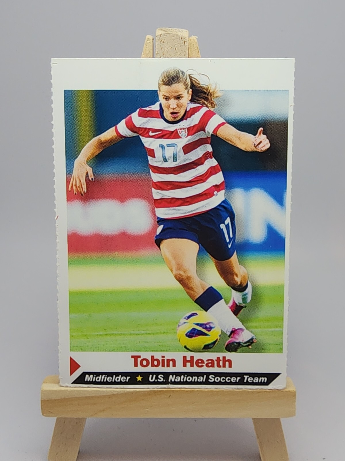 2013 Sports Illustrated for Kids Si soccer TOBIN HEATH USWNT rookie card