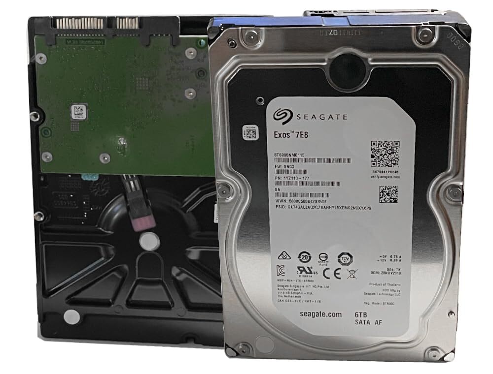 Seagate Technology IronWolf - 6 To - 3,5'' SATA III 6 Go/s - Cache 256