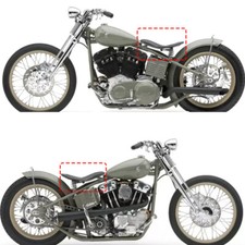 Solo Seat Spring Seated Single Seat Cushion Fit for Bobber Sportster XL883 1200