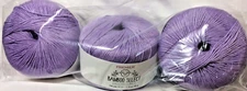 Premier Yarn Bamboo Select Luxury Merino Blend Yarn.    3 Pack “Wisteria”