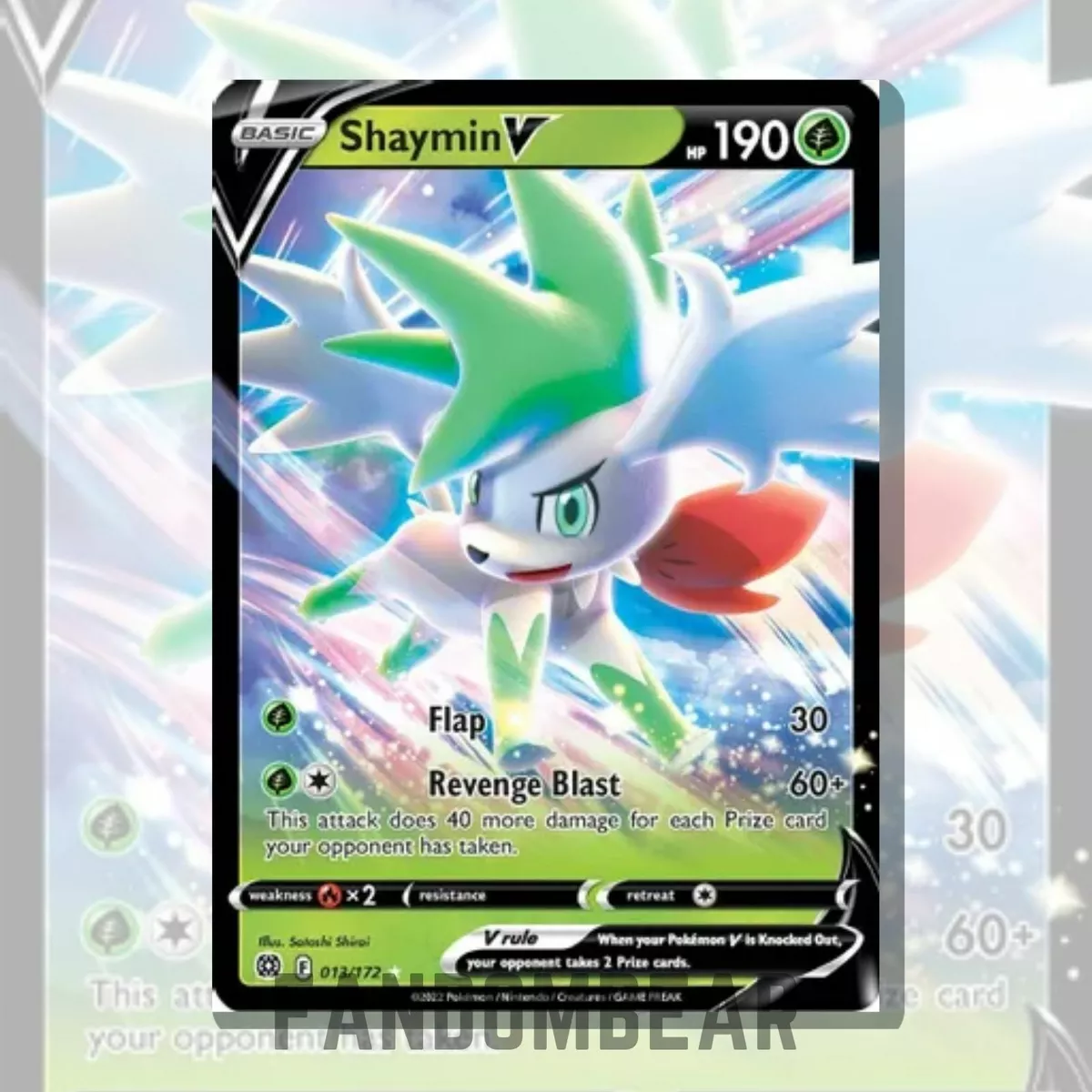 Card Pokemon Shaymin V Original Copag