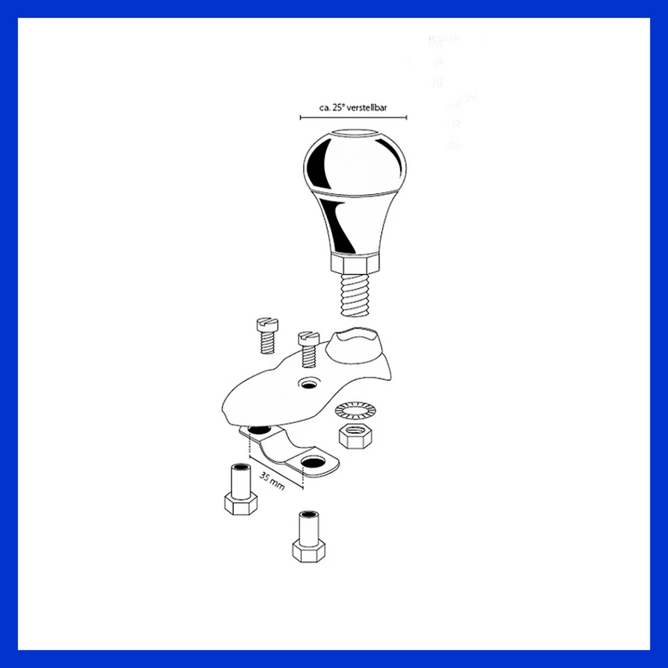 Lenkrad Fixlenker Lenkknauf Traktor Schnellenker Lenkhilfe von Agropa  - Bild 3 von 4