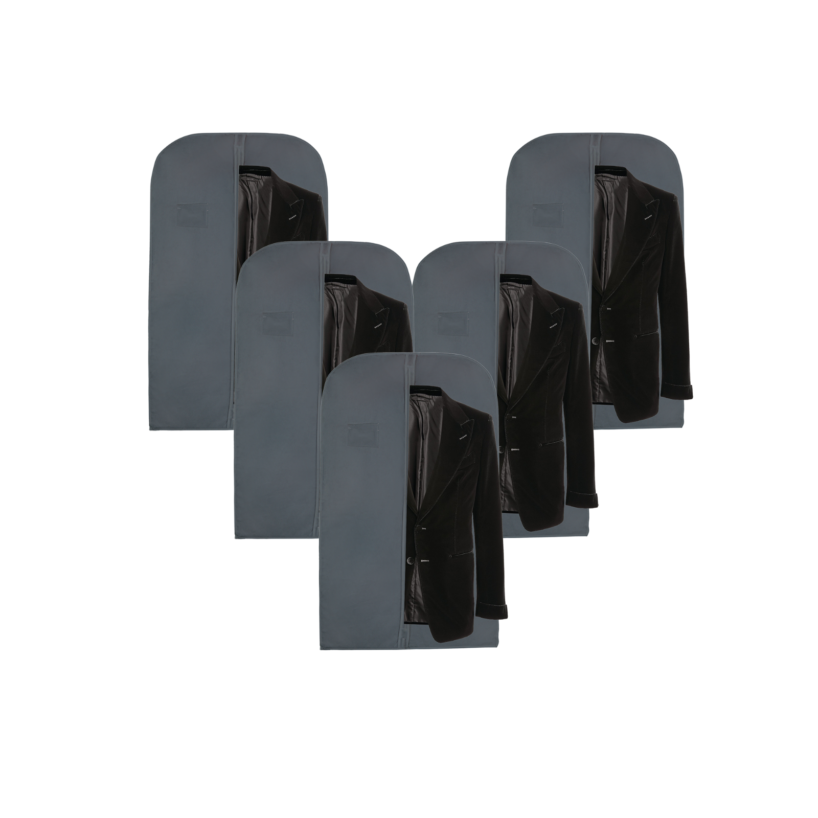 Wedcova 40" & 54"Breathable Suit Bag Suit Covers For Men Moth Proof