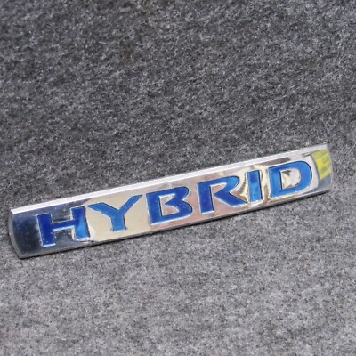 2007-11 Nissan Altima Hybrid 6'' Trunk Emblem Chrome Finish On Plastic OEM 71385