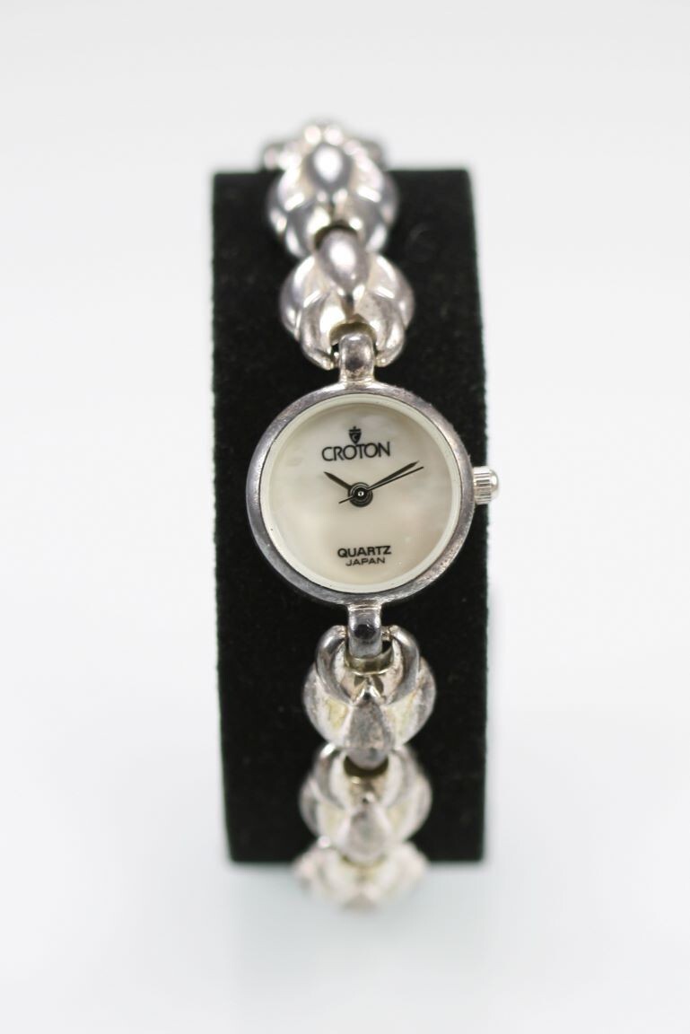 Croton Women Watch Retro Stainless Steel Silver Water Re  display picture 3