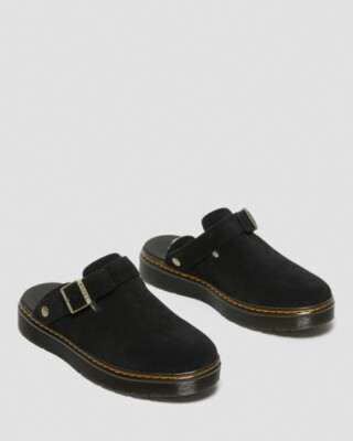 Dr.Martens Carlson E.H. Suede & Cream Sherpa - Black 27921001