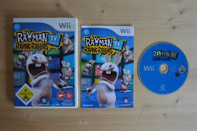 Wii - Rayman Raving Rabbids: TV Party - (OVP, mit Anleitung)