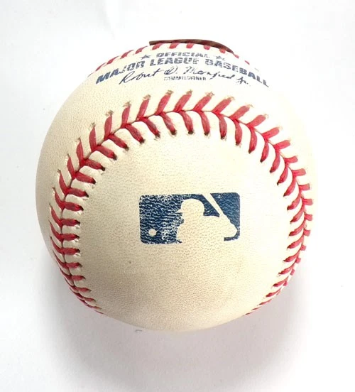 9-17-24 D-Backs @ Rockies Game-Used Baseball Eugenio Suarez/Ryan Feltner COA - Image 2 of 4