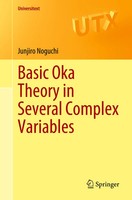 Basic Oka Theory In Several Complex Variables Junjiro Noguchi Taschenbuch Xvi