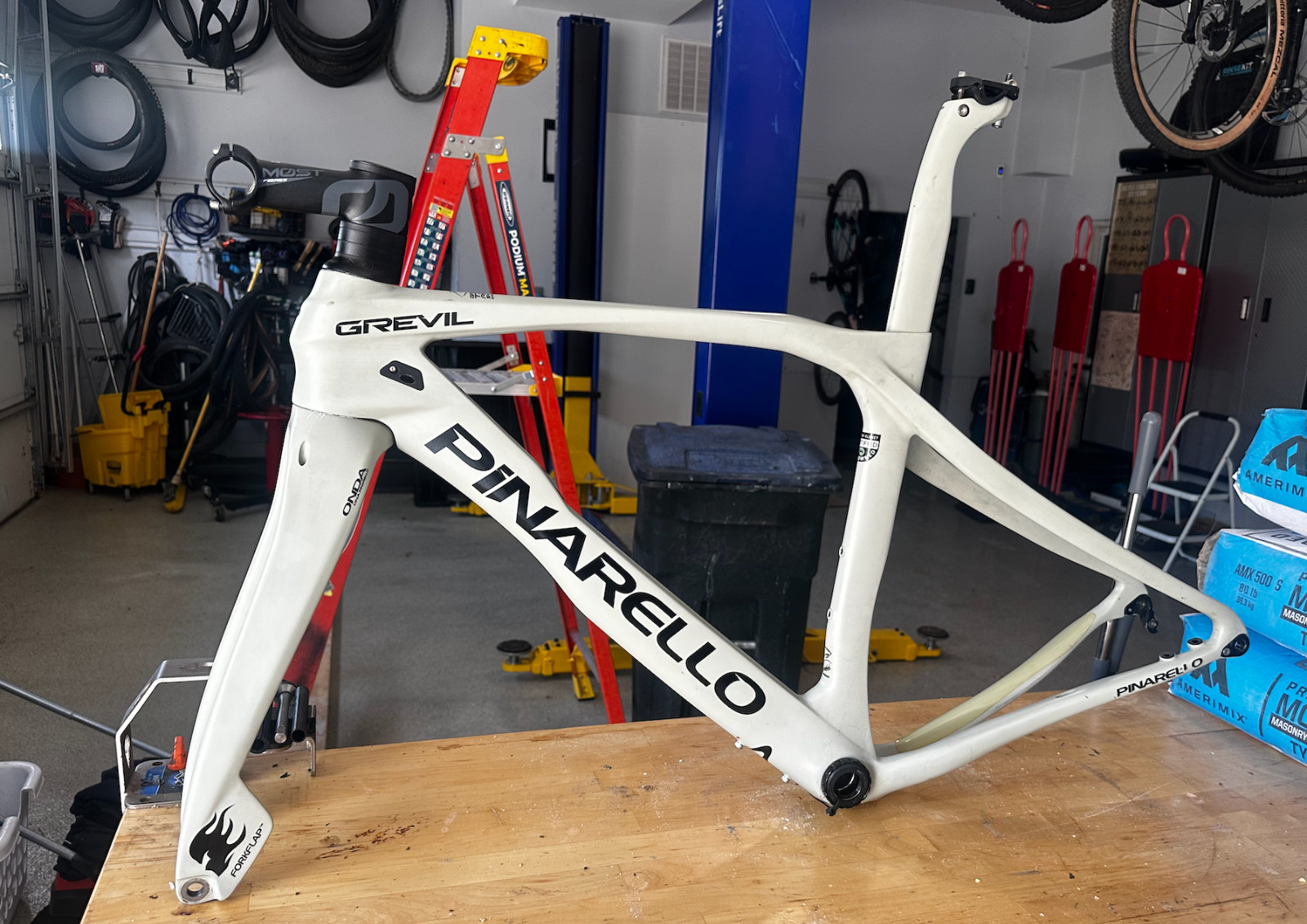 Pinarello Grevil frameset (size 47.5)
