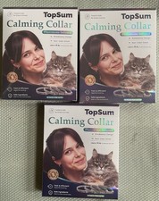 3 TopSum Calming Collar Packs. (12 Collars To...