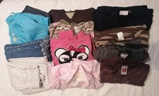 Bekleidungspaket inklusive Versand 11 Teile Kleider Pullover Mädchen 134/140